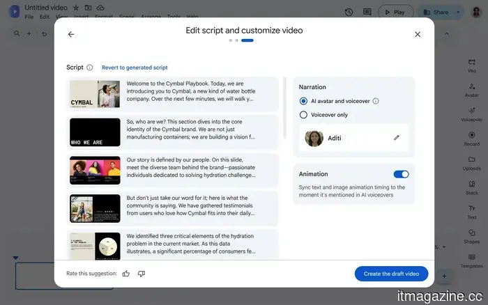 Smetti di fare diapositive noiose perché Google Vids ha appena reso gli avatar AI gratuiti per tutti.