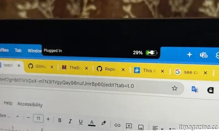 Я не фанат MacBook notch, поэтому превратил его в центр активного отдыха