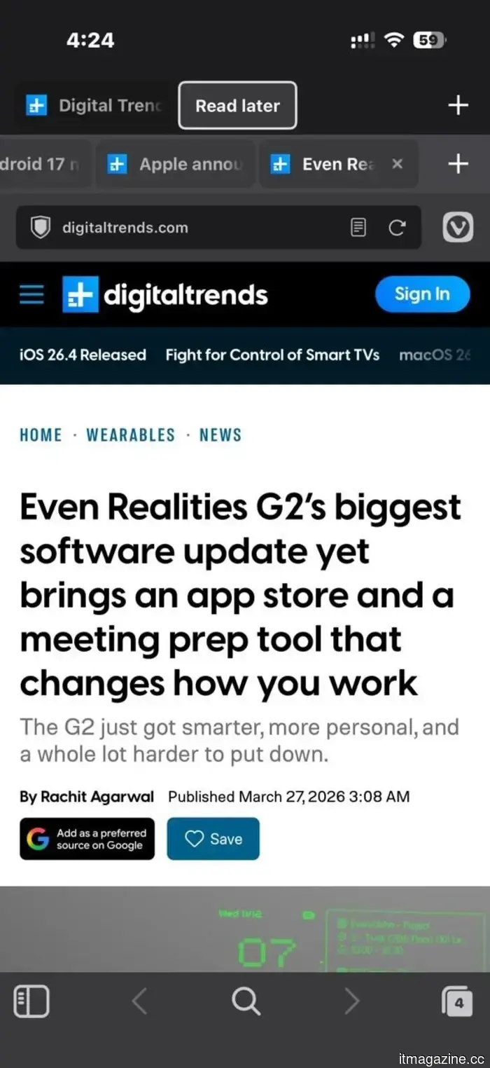 The tab stacks in the Vivaldi browser are a fantastic feature that I wish were available in Chrome and Safari.