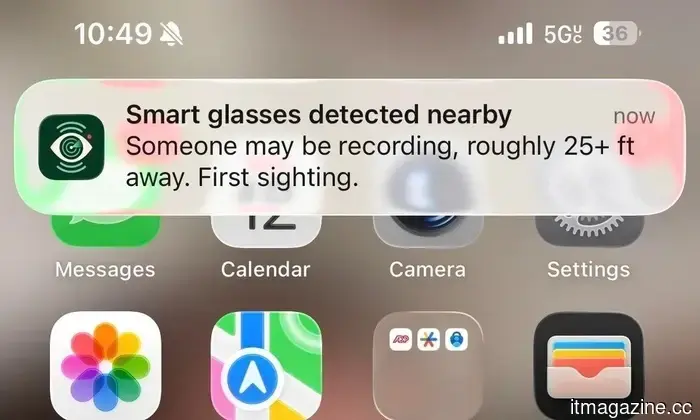 A smart glasses detection app has risen to be one of the highest-grossing applications on Apple’s App Store.