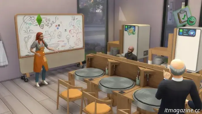 How to conduct a class and lecture in The Sims 4: Businesses and Hobbies.