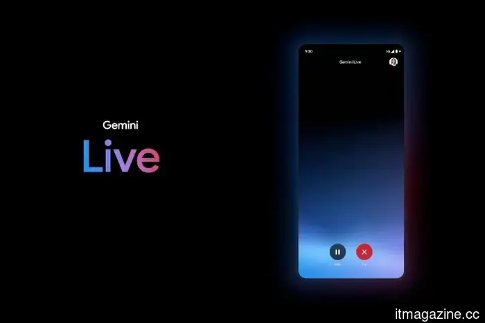 Gemini Live has undergone a minimalist app redesign, allowing for increased functionality.