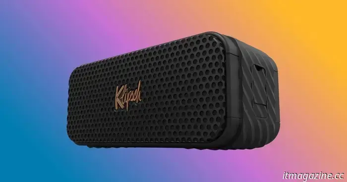 Сэкономьте 48% на водонепроницаемой портативной колонке Klipsch с 24-часовым временем работы от батареи