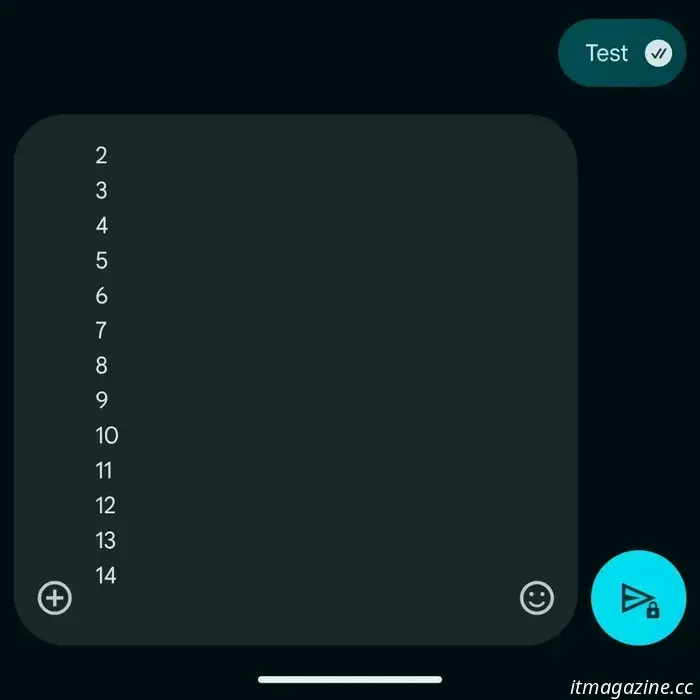 Presto sarai in grado di vedere più testo in Google Messaggi