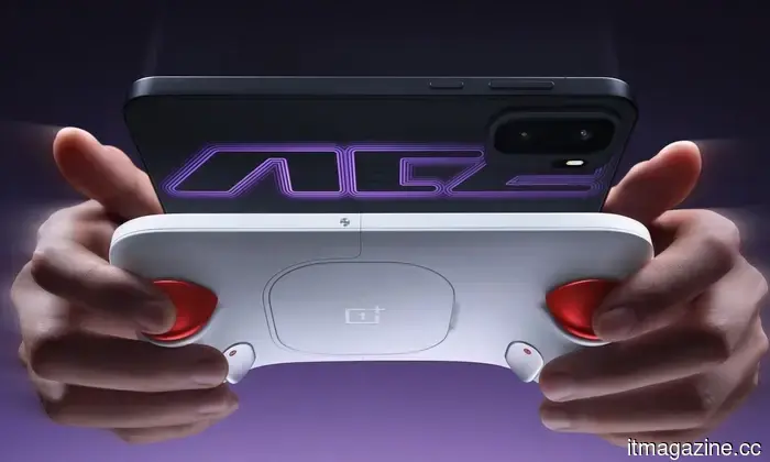 OnePlus' gaming controller for smartphones features an impressive charging trick that you're sure to appreciate.