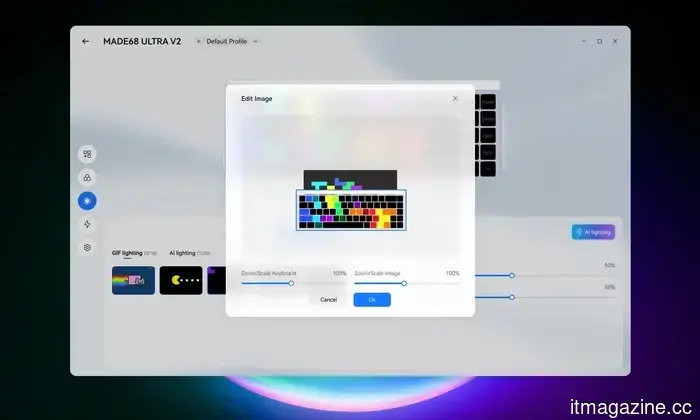 I came across a peculiar MelGeek lighting feature and transformed my keyboard into a Tetris game.