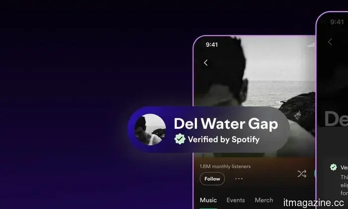 Spotify introduces verified artist badges to ensure that listeners can confirm they are enjoying music from a real person rather than an AI.