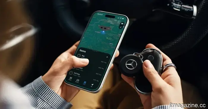 Mercedes-Benz и Chipolo создали трекер ключей, чтобы соответствовать вашему автомобильному брелоку.