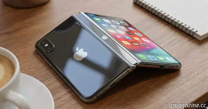 Il prossimo iPhone pieghevole di Apple potrebbe adottare un approccio unico per eliminare la piega del display.
