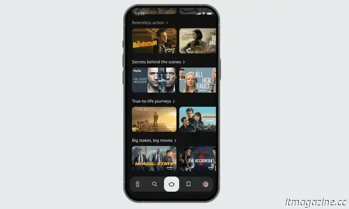 Amazon renueva Fire TV y su aplicación móvil para ayudarte a encontrar programas más rápido.