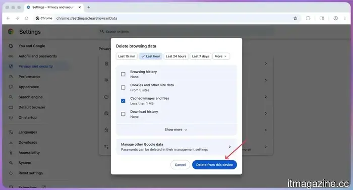 How to clear your browser cache in Chrome, Edge, Firefox, Safari, or Opera.