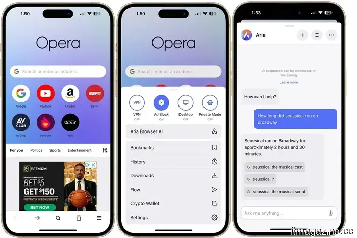 Opera's expansion indicates that users are willing to change browsers when presented with options.