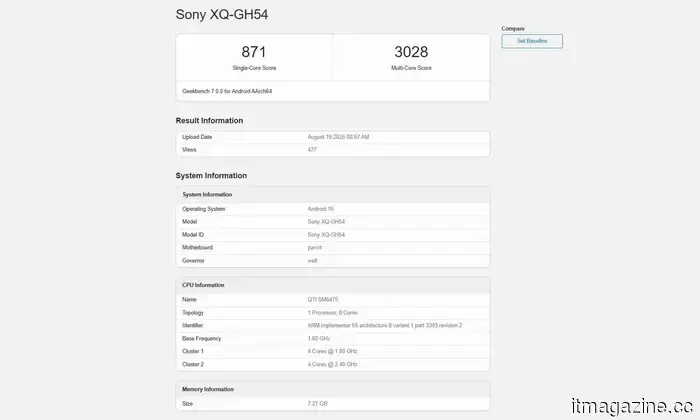 The design of the Xperia 10 VIII has been revealed, and Sony is making minimal changes.