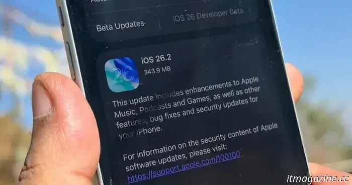 iOS 26.2 añade una nueva opción de destello en la pantalla para que las notificaciones sean más difíciles de pasar por alto.