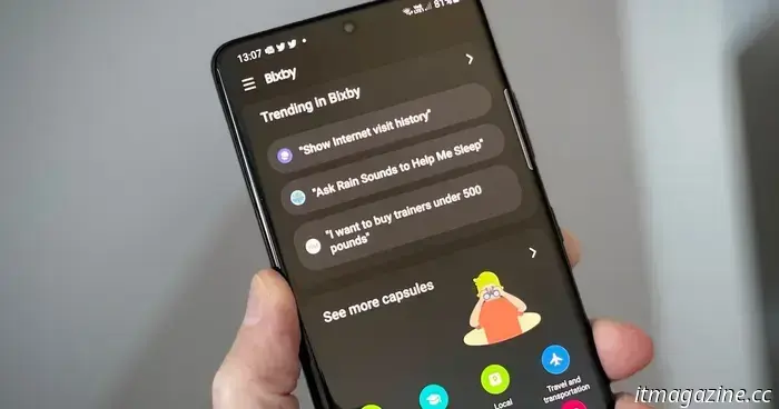 Bixby on Galaxy smartphones might soon be able to compete with Gemini by providing more intelligent responses.