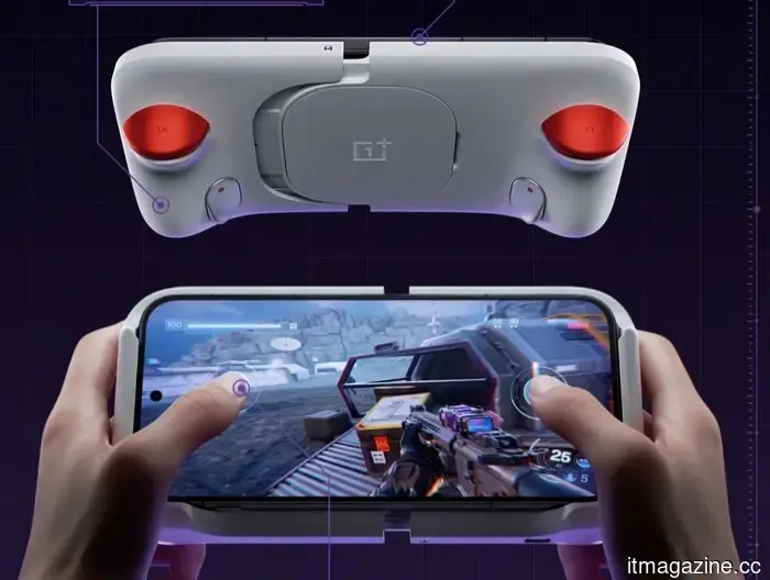 OnePlus' gaming controller for smartphones features an impressive charging trick that you're sure to appreciate.