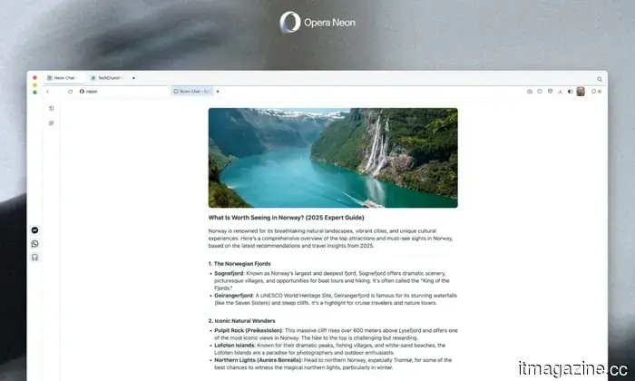 Последнее обновление Opera превращает ее в автономного браузера для ChatGPT и Claude.