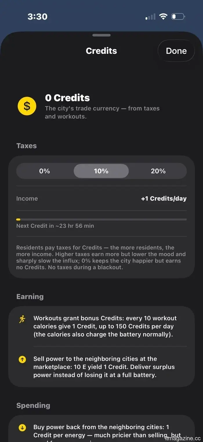 Forget about streaks; this free iOS app connects your workouts to the survival of a city.