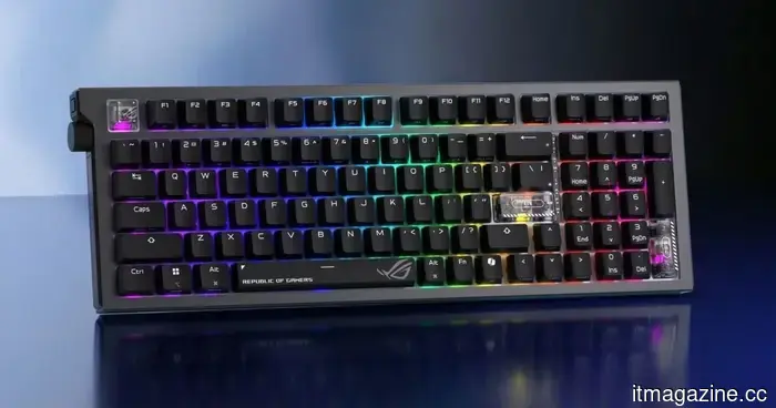 The Asus Morph 96 Wireless provides a personalized keyboard experience without the need for a DIY project.