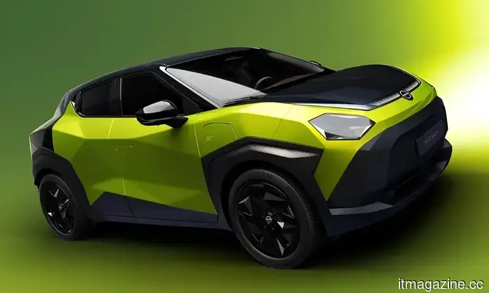 Nissan svela la Juke EV e spero davvero che questo audace design rimanga