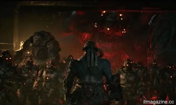 Gears of War: E-Day appears to be more intense and harsher than before.