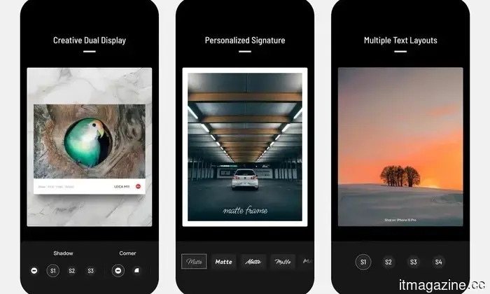 Here’s an interesting new app for those who approach every photo collection as if it's a magazine layout.