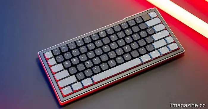 The Cherry XTRFY K63W Pro Compact is a wireless gaming keyboard that eliminates lag.