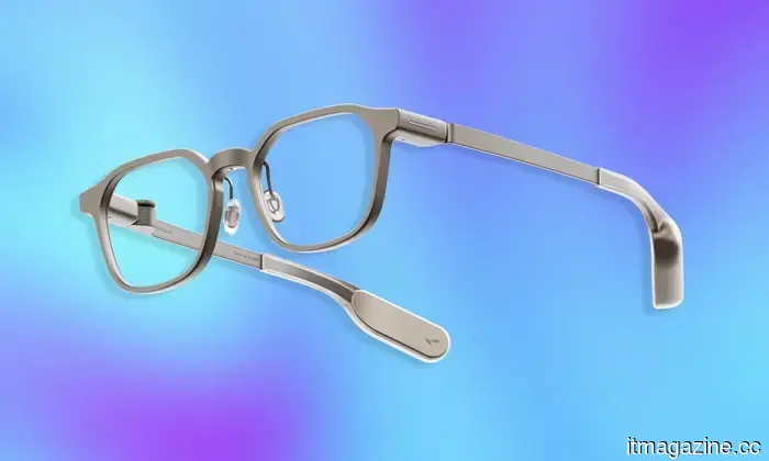 Gli occhiali intelligenti iO di RayNeo inseriscono un piccolo display nel tuo campo visivo.