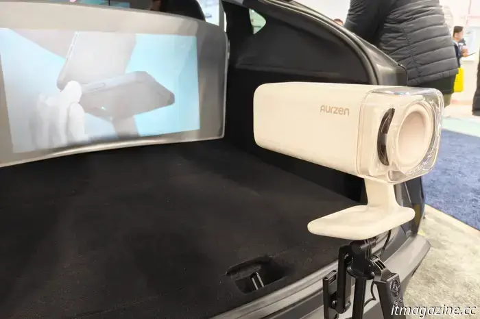 Новые умные портативные проекторы Aurzen позволяют наслаждаться развлечениями где бы вы ни были.