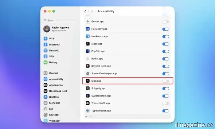 Ho appena trovato un'app per Mac che mette i cursori del volume e della luminosità sui bordi del touchpad del tuo MacBook.