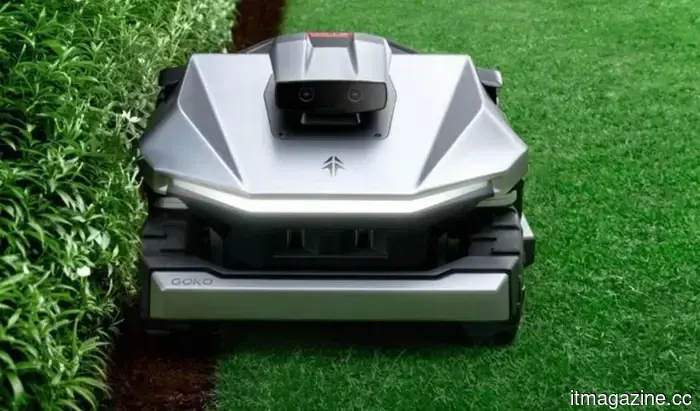 The GOKO M6 Robotic Lawn Mower Introduces Industrial Robotics into Contemporary Lawn Maintenance.