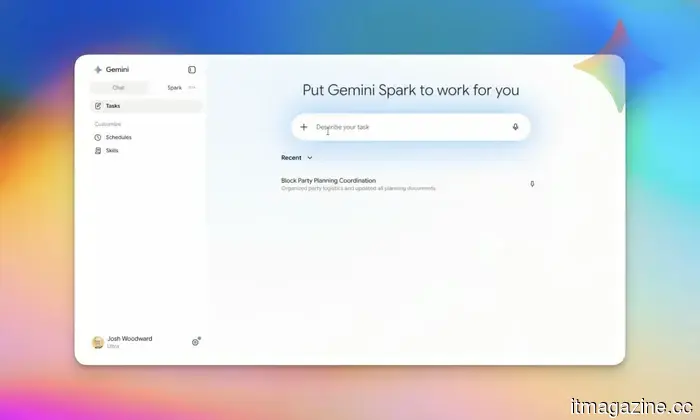 Gemini Spark se está implementando ahora y espera que confíes más en una IA que en las aplicaciones.