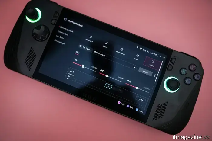 Asus potrebbe deludere con un chip nel suo prossimo handheld da gioco ROG Ally.