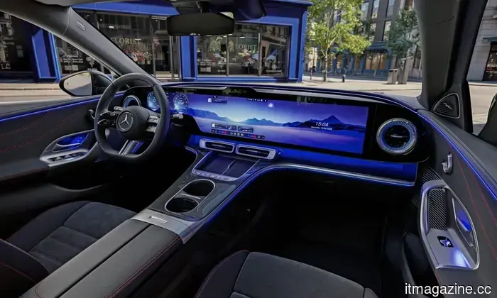 Mercedes-Benz Clase C adopta un avatar eléctrico deportivo y llegará a EE. UU. el próximo año.