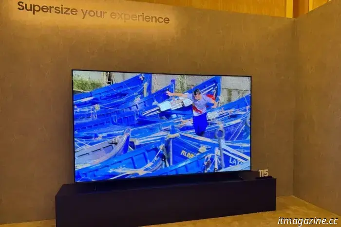 Samsung starts the launch of its 2025 QLED televisions and soundbars.