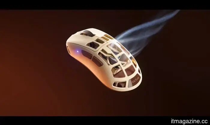 Questo mouse da gioco ha una ventola Noctua all'interno e ha finalmente una data di lancio.