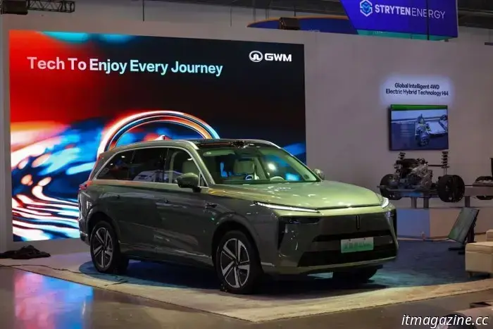 Great Wall Motor and Zeekr from China showcase innovative technology at CES 2025.