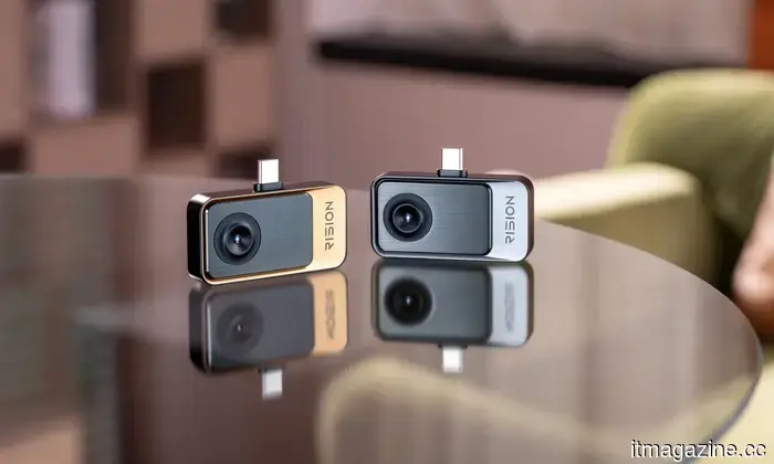 RISION's compact new cameras transform your smartphone into a handy thermal imaging device.