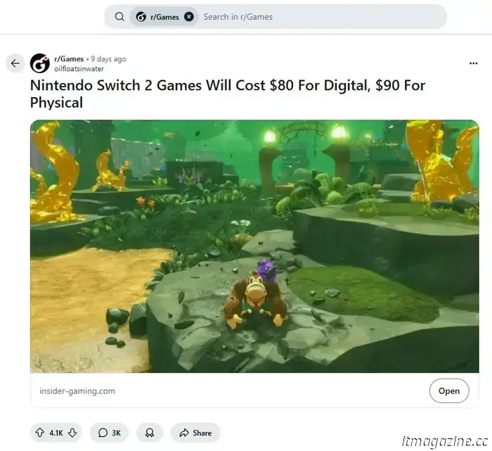 La confusione intorno Switch 90 Switch 2 giochi dimostra come rotto internet è