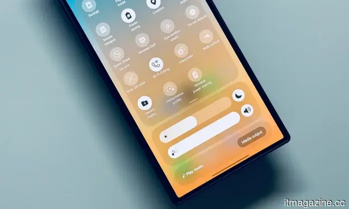 Samsung potenzia la personalizzazione del Quick Panel in One UI 8.5