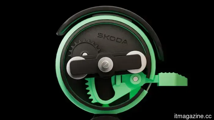 Il campanello della bicicletta Skoda penetrerà le tue cuffie con cancellazione del rumore e, si spera, ti salverà la vita.