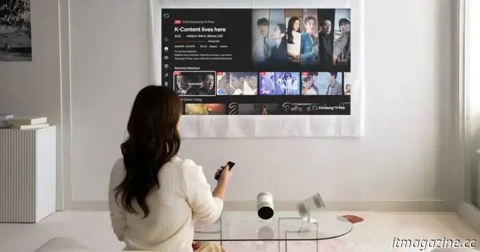 Samsung's Freestyle+ projector will enhance your movie nights with a brighter image.