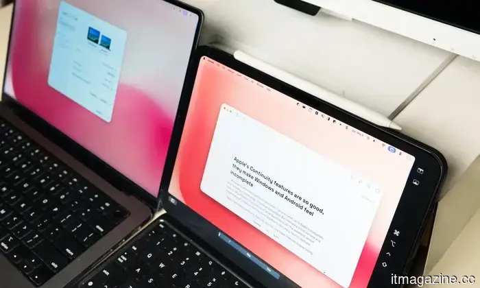 Le funzionalità di Continuità di Apple sono così buone che fanno sembrare Windows e Android incompleti.