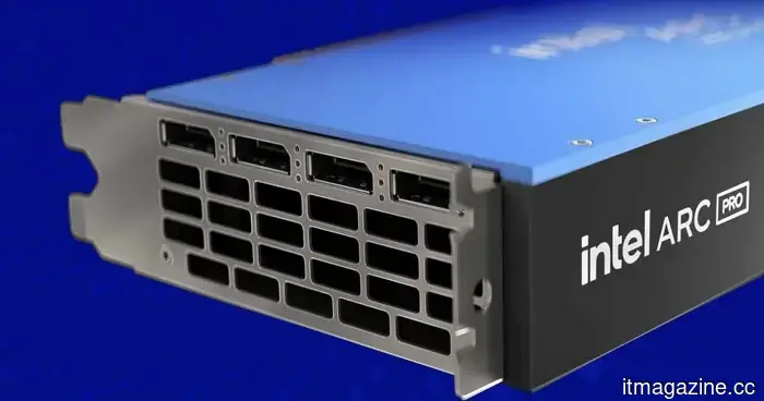 Новые графические процессоры Intel Arc Pro B70 и B65 созданы для работы с ИИ.