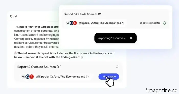 NotebookLM now has the capability to write code, create spreadsheets, and search for sources on your behalf.