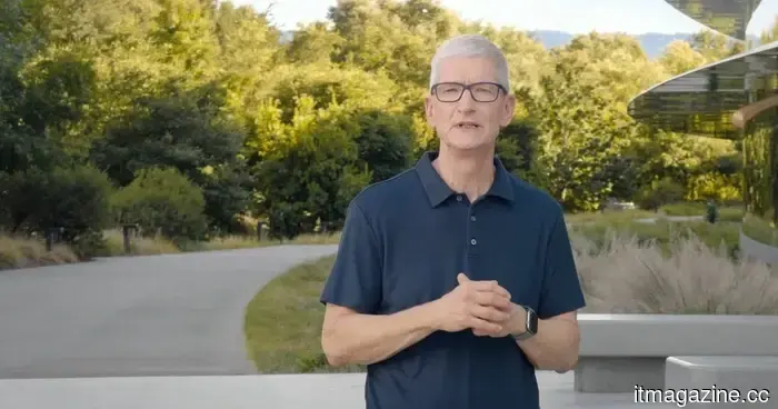 Tim Cook resigns as CEO of Apple, passing the position to hardware chief Ternus.