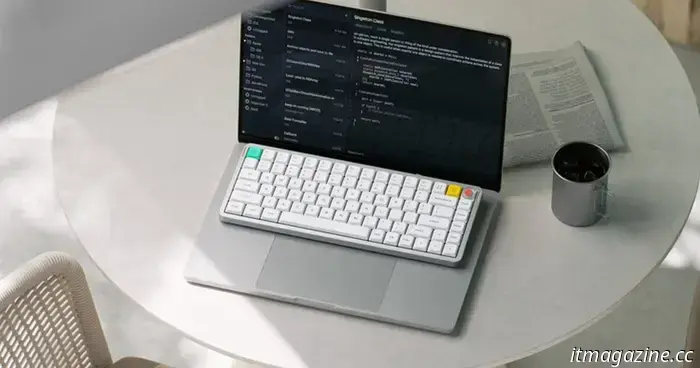 Двухпрофильный переключатель NuPhy Kick75 позволяет менять ощущения для работы и игр.