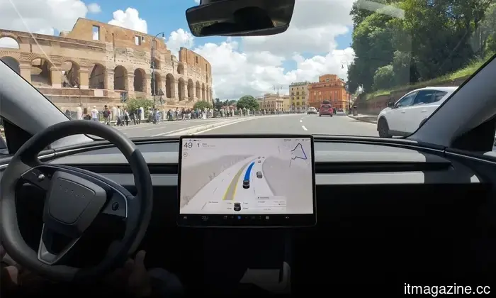 The latest Tesla FSD update includes a new feature that showcases a preview of your vehicle's parking strategy.