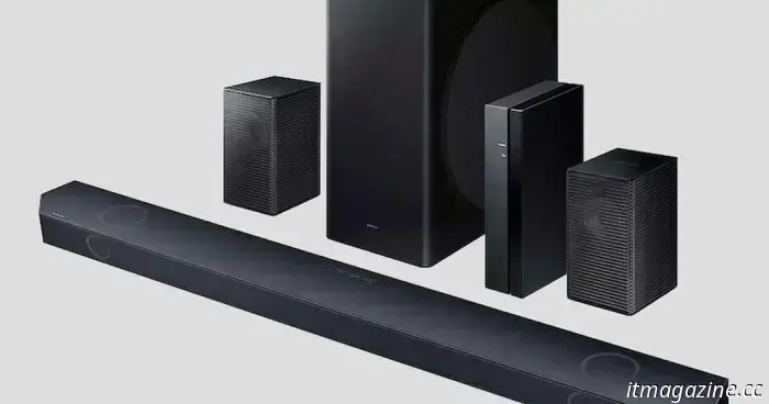 Esta barra de sonido Samsung de 9.1.2 canales acaba de bajar de los 1.000 dólares