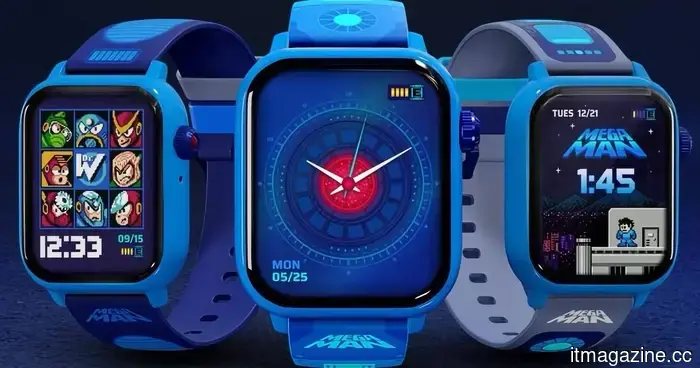 This vintage gaming watch is capable of monitoring your heart rate and playing Mega Man 2 too.